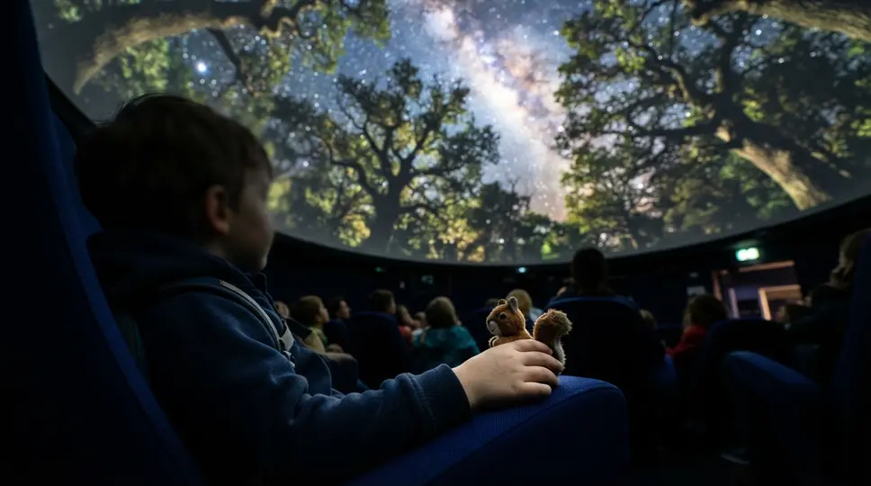 Symbolbild: Das Geheimnis der Bäume: Kinderprogramm im Planetarium Jena