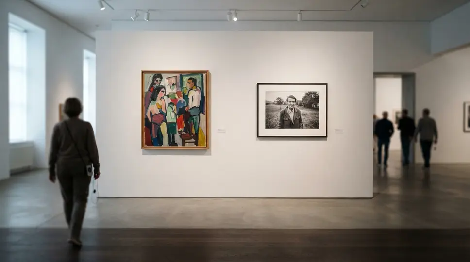 Symbolbild: Doppelführung Kunstsammlung Jena: Fraiman vs. Gaudlitz