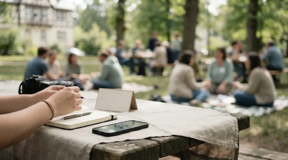 Symbolbild: Faktenpicknick in Jena: Medienkompetenz auf Trüperwiese