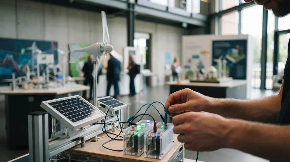 Symbolbild: Jena: Ausstellung zur Energiewende im EnergieLabor