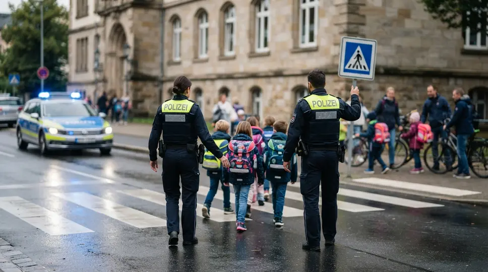 Symbolbild: Jena im Einsatz: Start mit Fokus auf sichere Schulwege