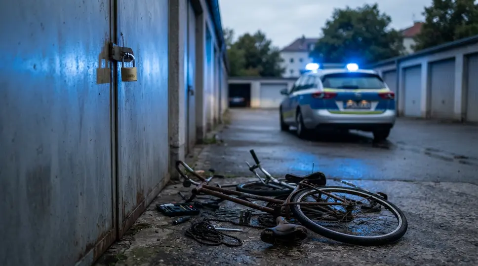 Symbolbild: Jena-Lobeda: Mutmaßlicher Einbrecher besetzt Garagen