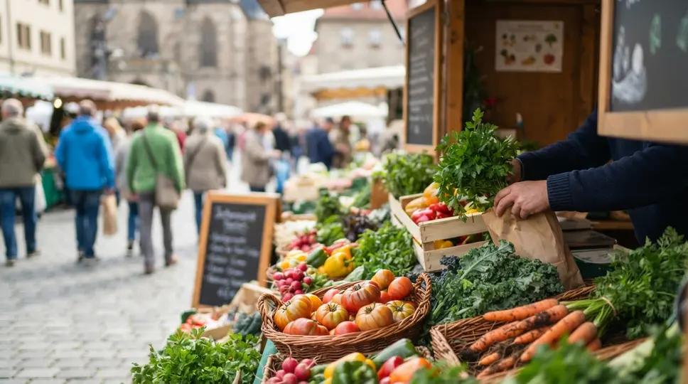 Symbolbild: Jenaer Wochenmarkt: Öffnungszeiten und Angebote
