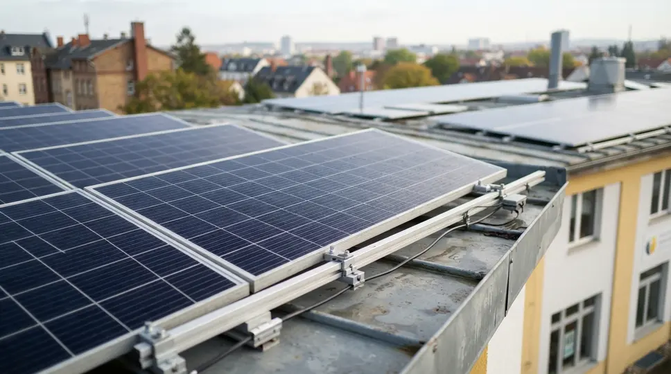 Symbolbild: Jena: KSJ baut erste betriebseigene Photovoltaikanlage