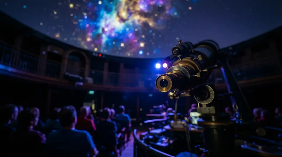 Symbolbild: Space Tour: Musik-Show im Planetarium Jena