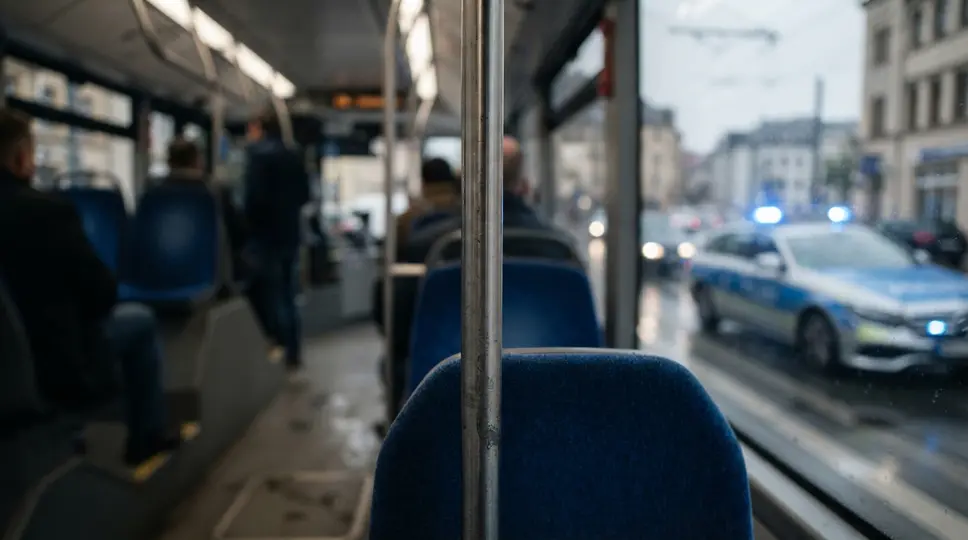 Symbolbild: Weimar: Gefahrenbremsung von Linienbus nach Fahrfehler