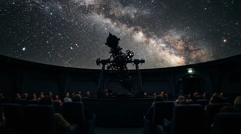 Symbolbild: Weltraum-Reise mit Galileo im Zeiss-Planetarium Jena