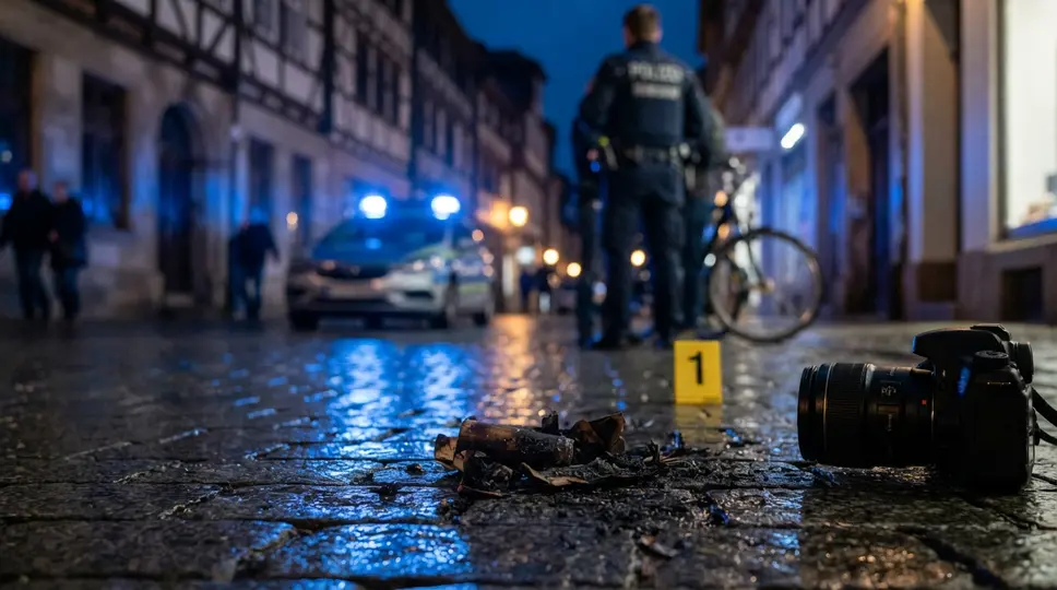 Symbolbild: Weimar: Zeugenaufruf nach Böller-Attacke auf Radfahrer