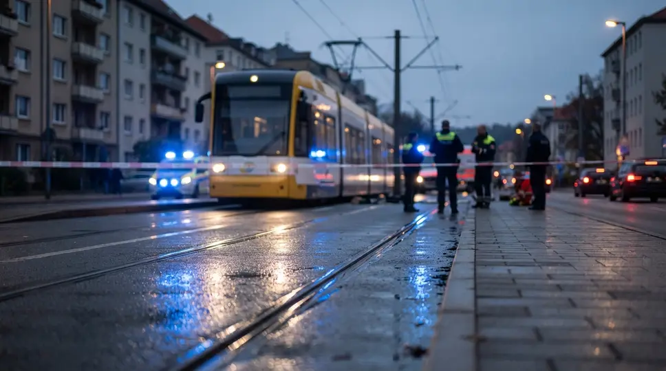 Symbolbild: Jena: Fußgängerin nach Straßenbahn-Unfall schwer verletzt