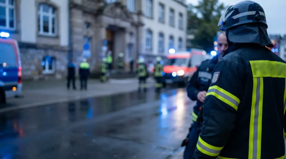 Symbolbild: Gasgeruch an Schule in Jena: Großeinsatz mit Entwarnung