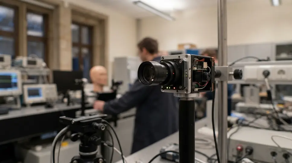 Symbolbild: Jena: Neuer Sensor misst Vitaldaten aus einem Meter