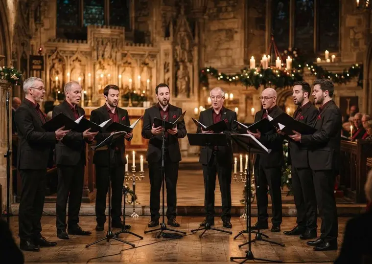 Symbolbild: Octavians live in Jena: Weihnachtskonzert in Friedenskirche